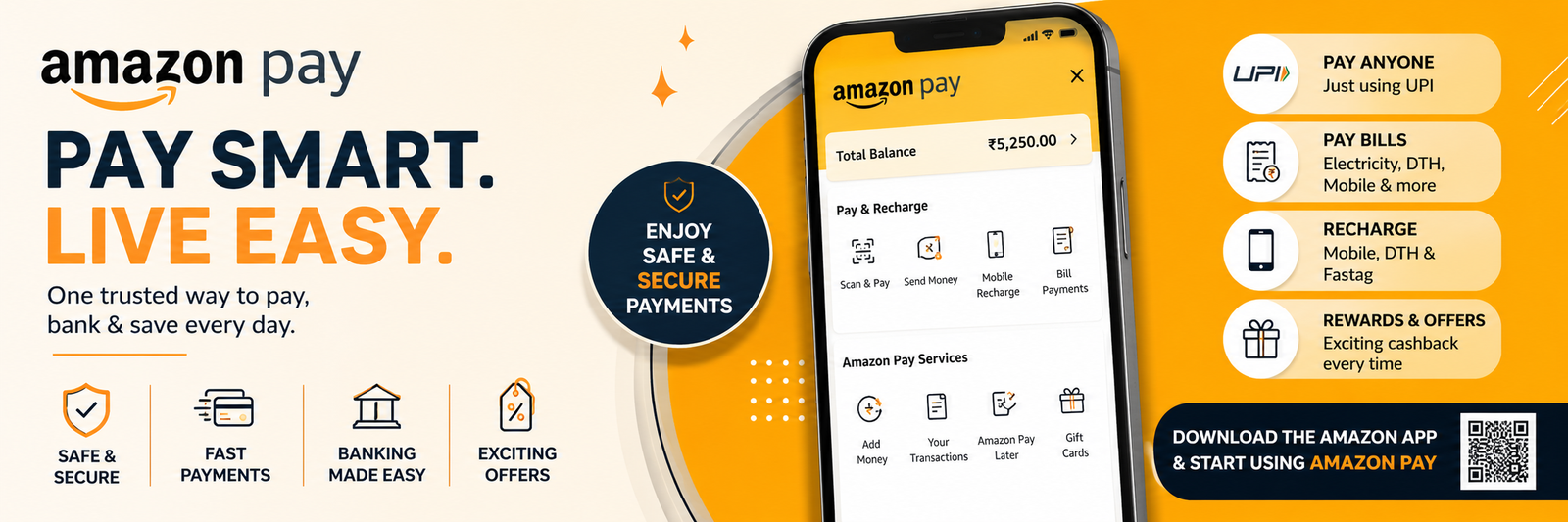 Amazon Pay_ Pay Smart, Live Easy